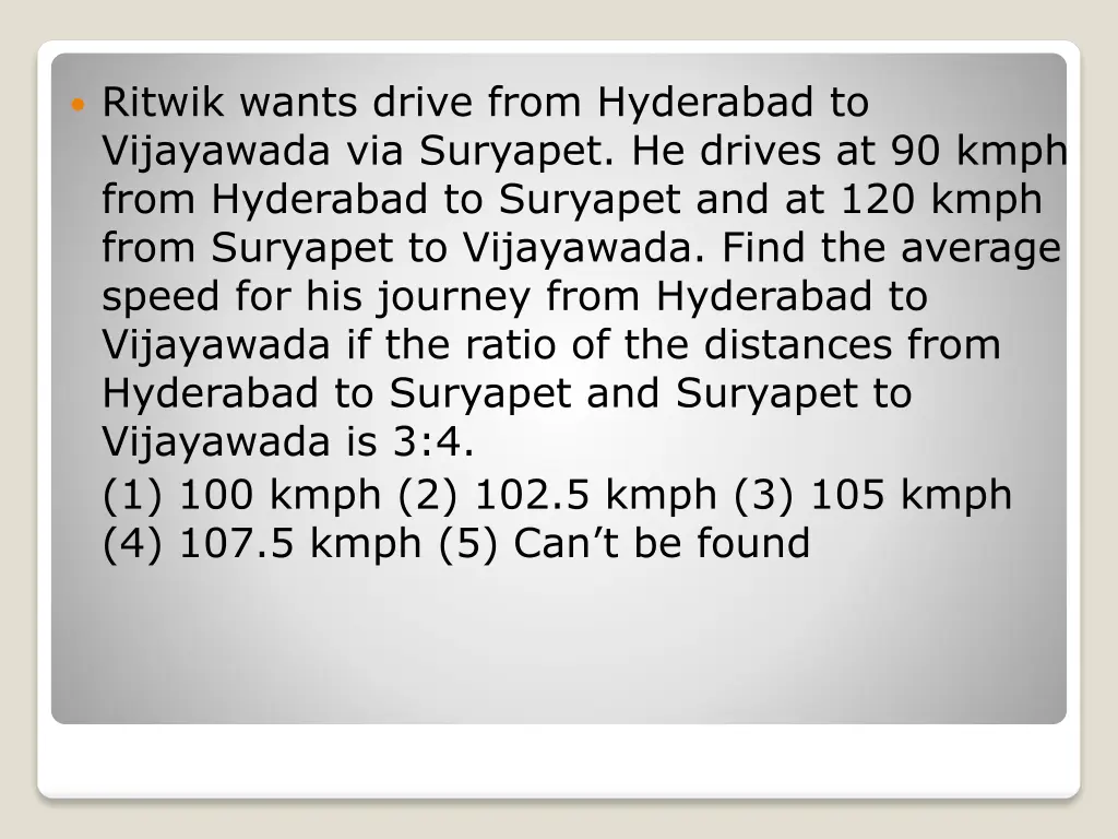 ritwik wants drive from hyderabad to vijayawada