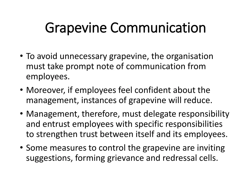 grapevine communication grapevine communication 2