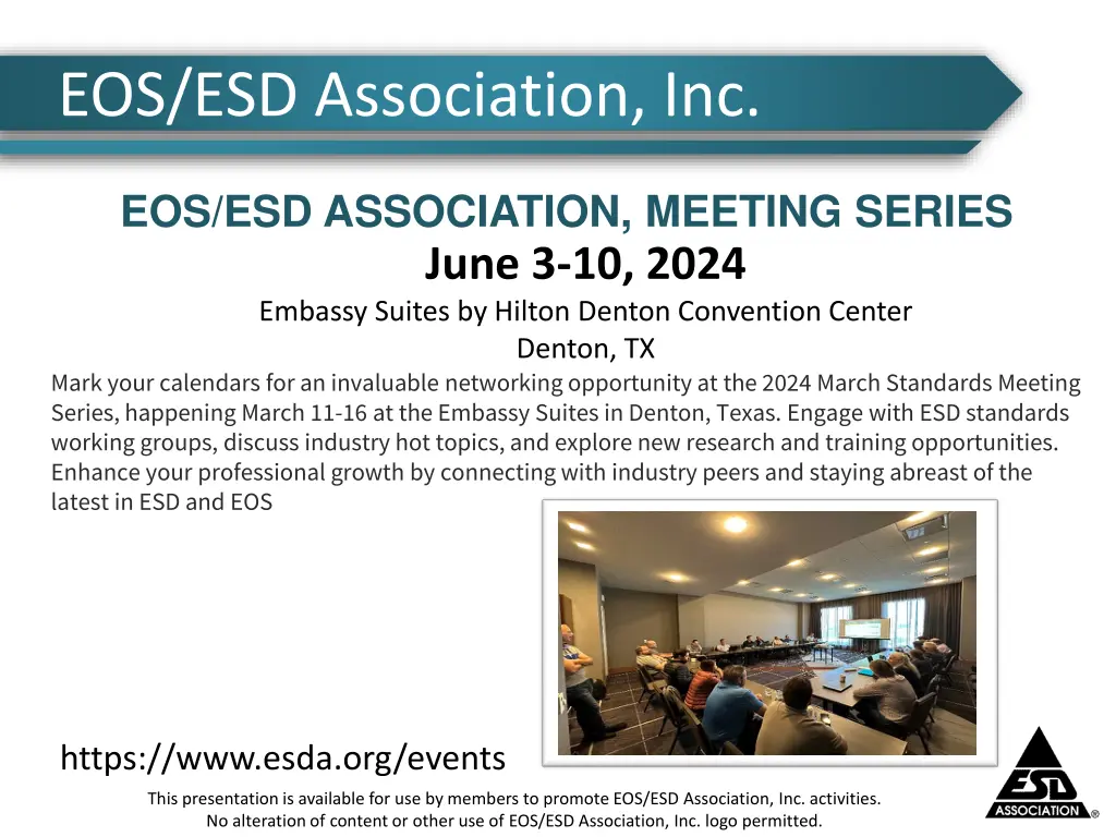 eos esd association inc 2