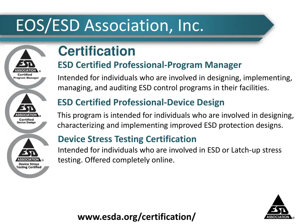 eos esd association inc 7