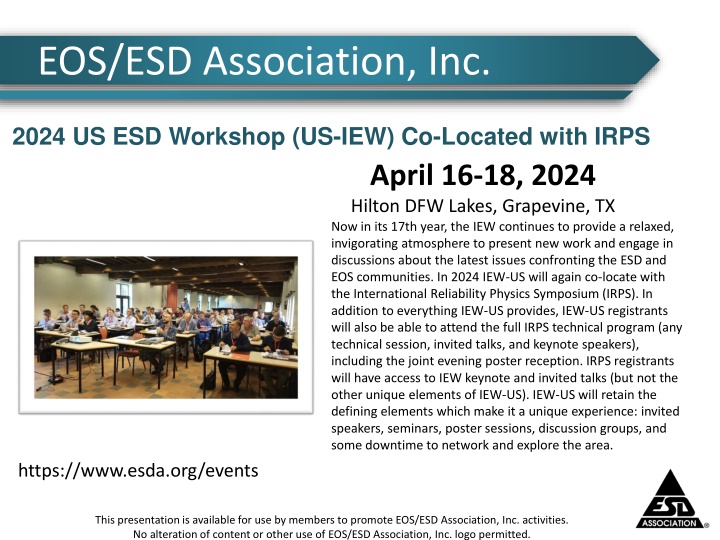eos esd association inc