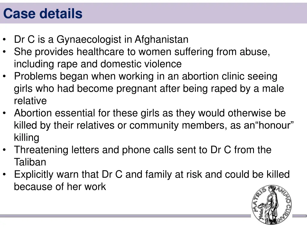 case details