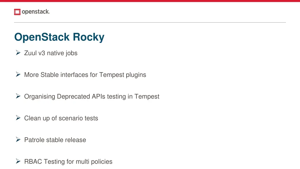 openstack rocky