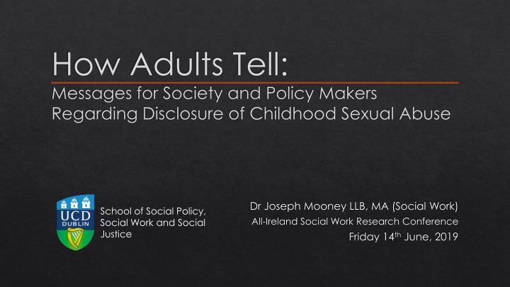 how adults tell messages for society and policy