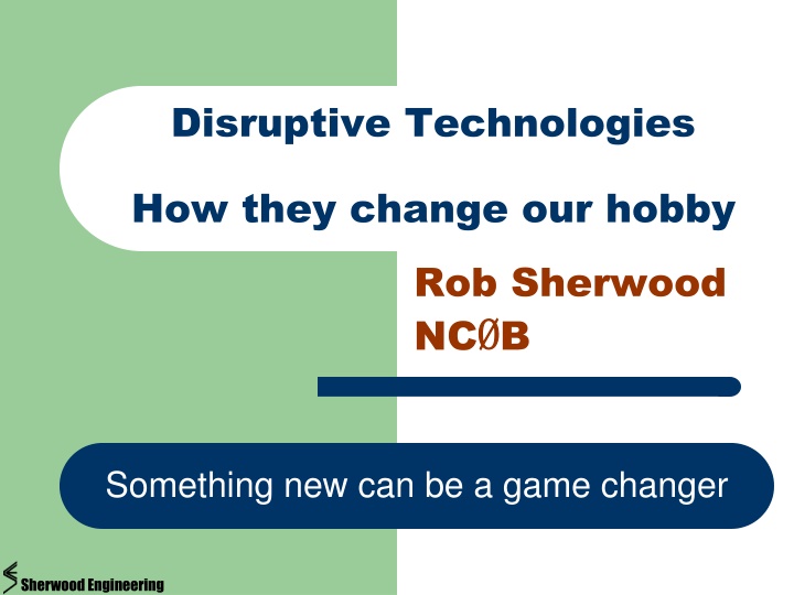 disruptive technologies