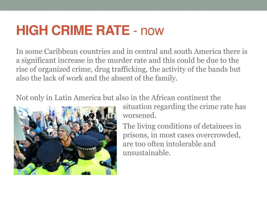 high crime rate now