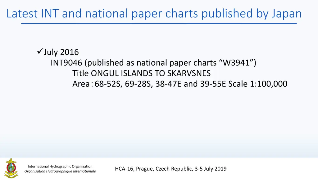 latest int and national paper charts published