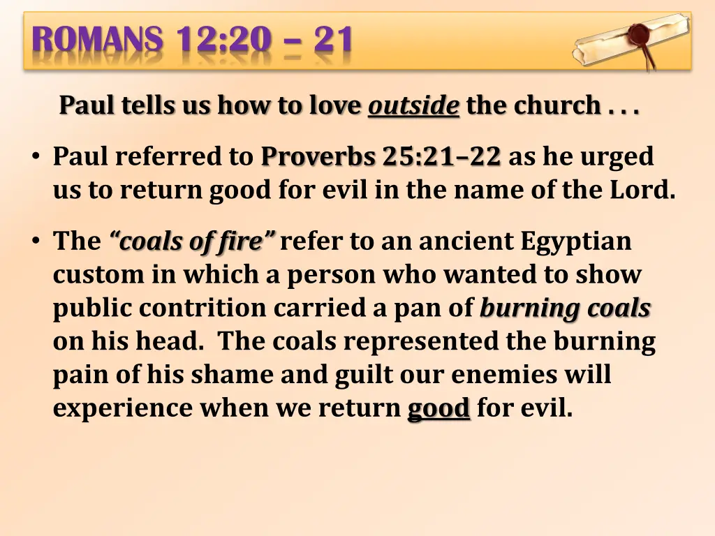 romans 12 20 21 1