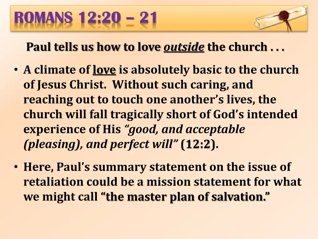romans 12 20 21 3