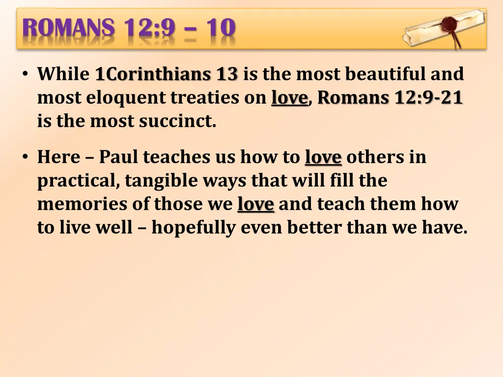 romans 12 9 10