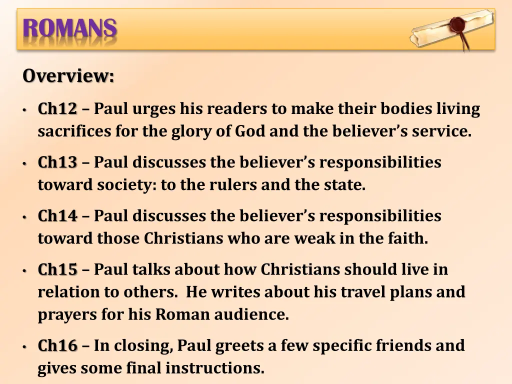 romans