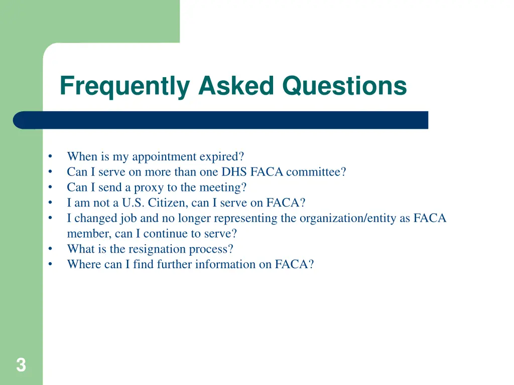 frequently asked questions