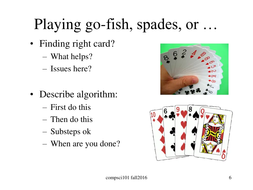 playing go fish spades or