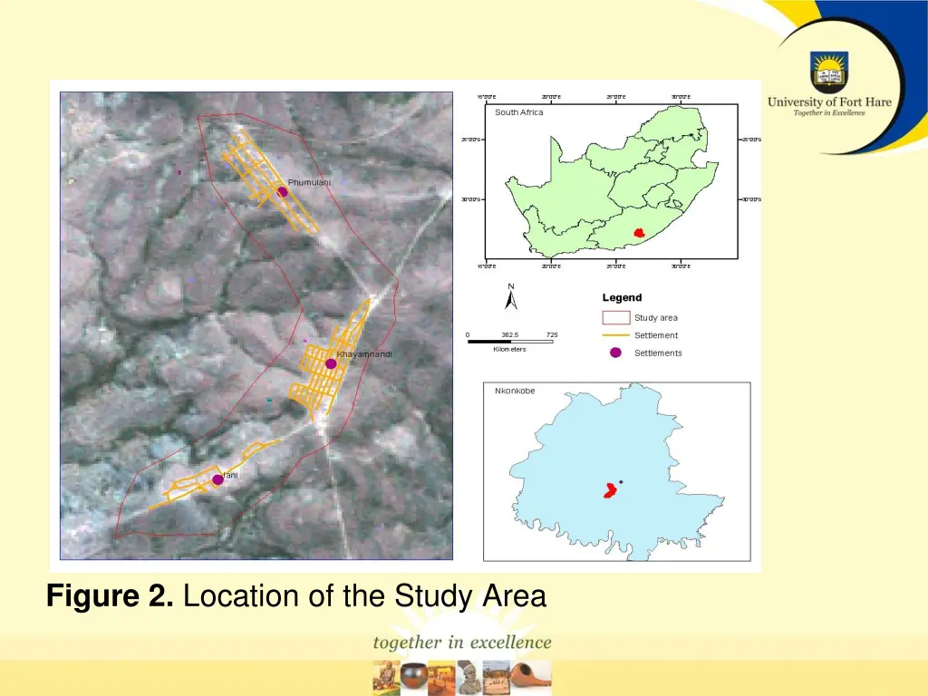 figure 2 location of the study area