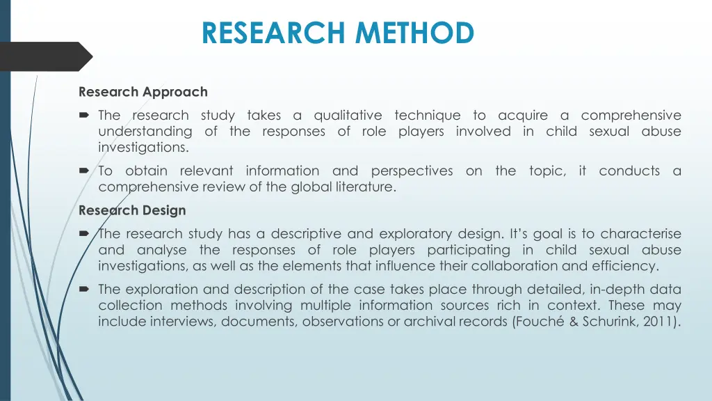 research method