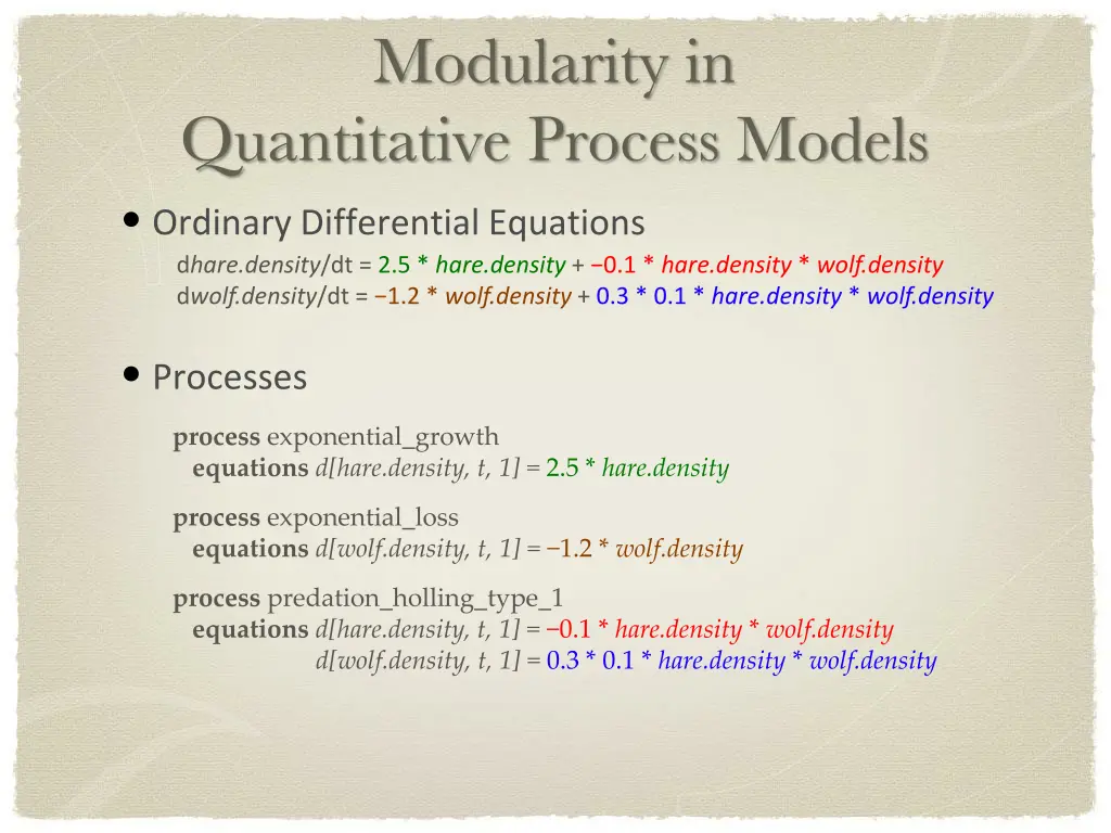 modularity in