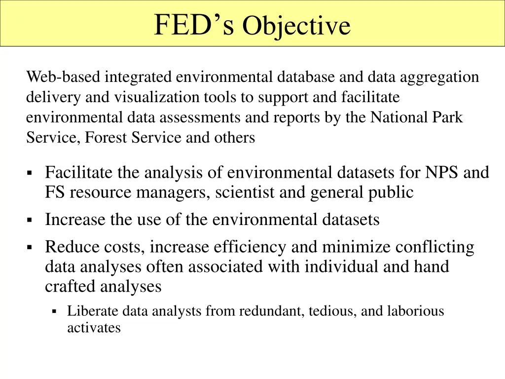 fed s objective
