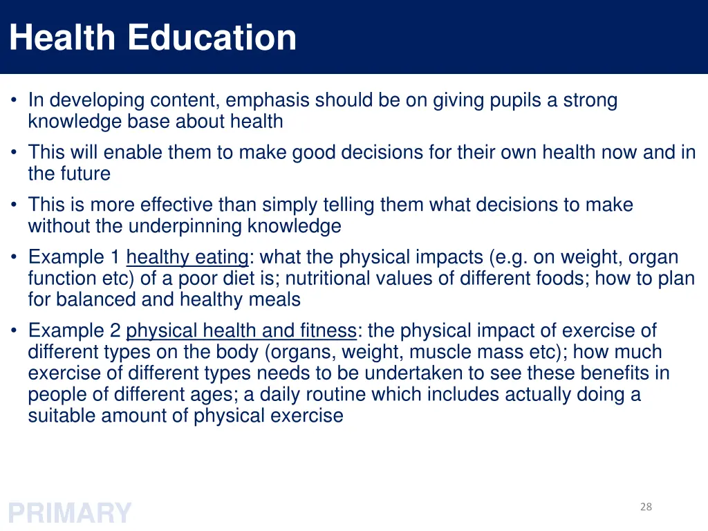 health education