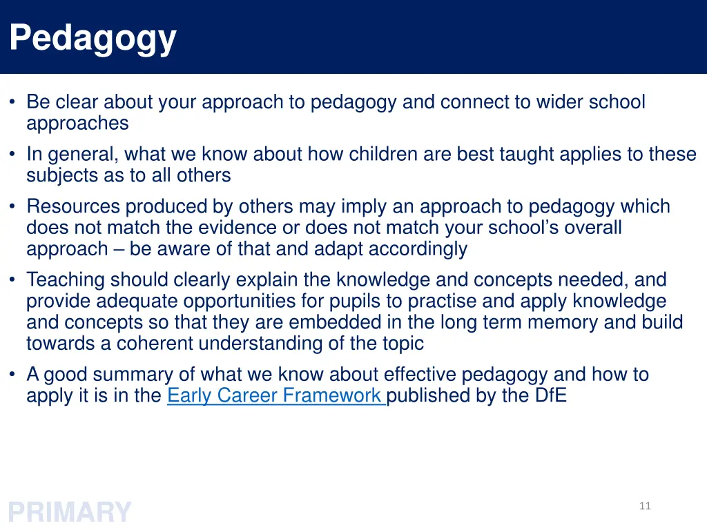 pedagogy