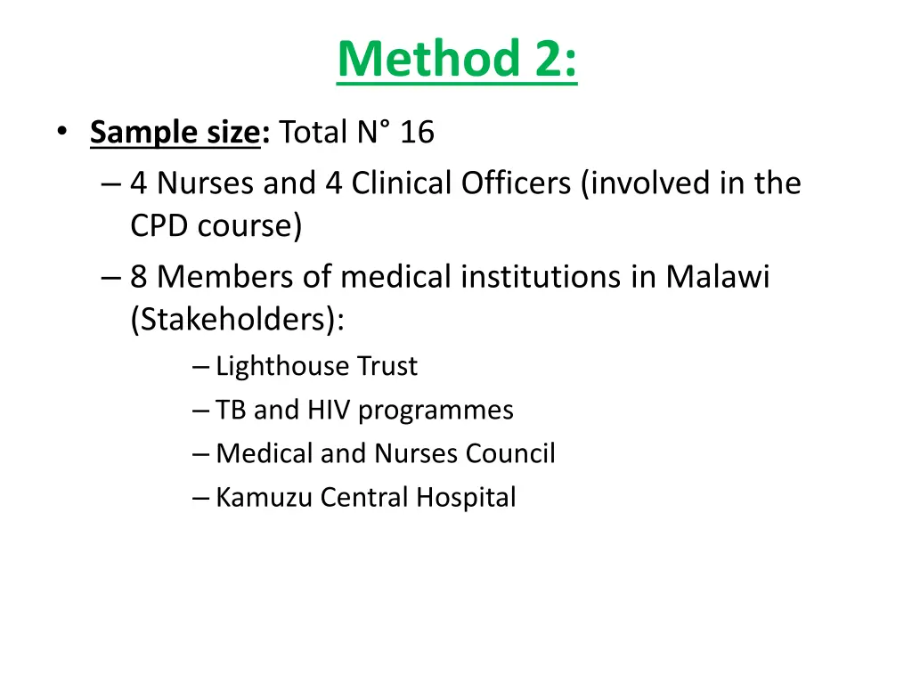 method 2