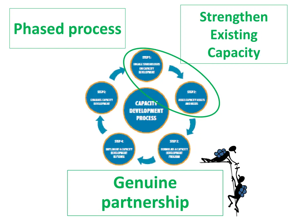 strengthen existing capacity