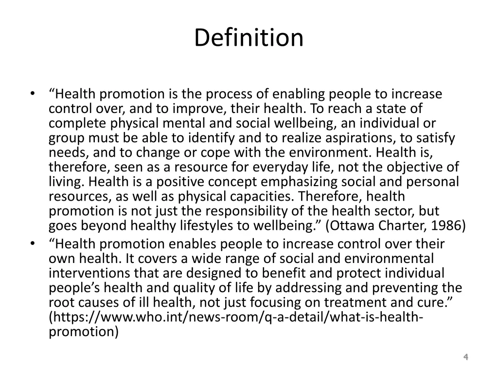 definition
