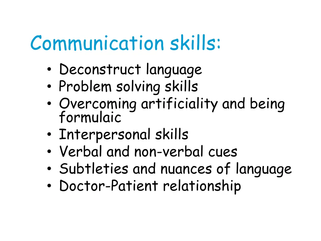 communication skills deconstruct language problem