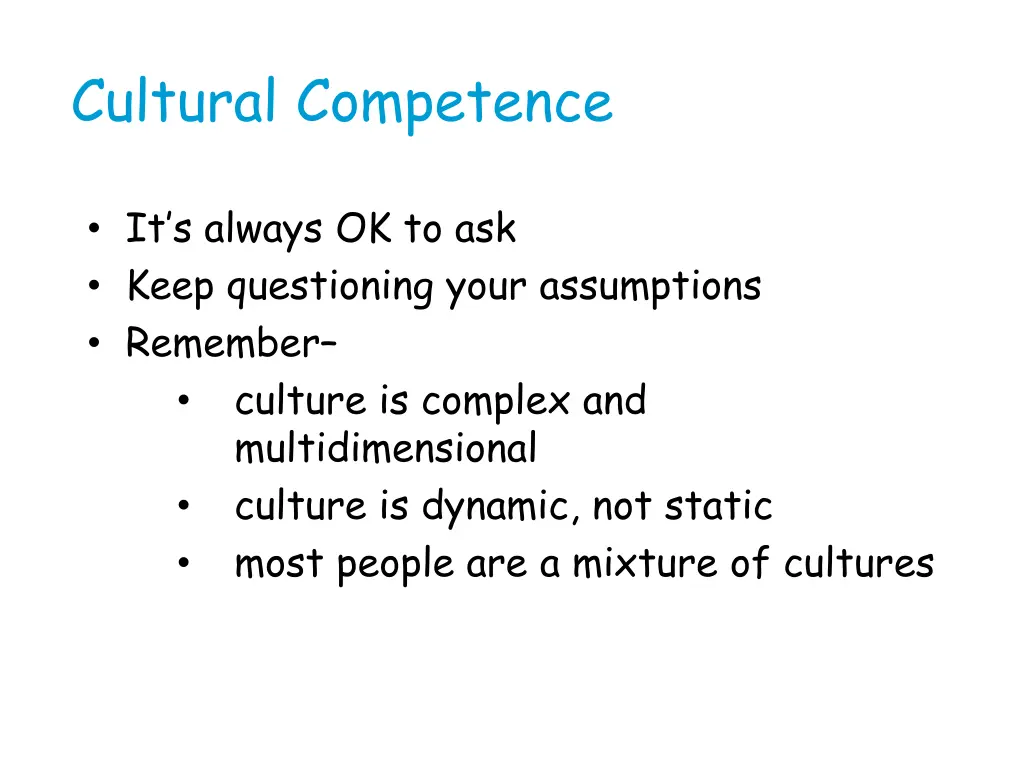 cultural competence 2