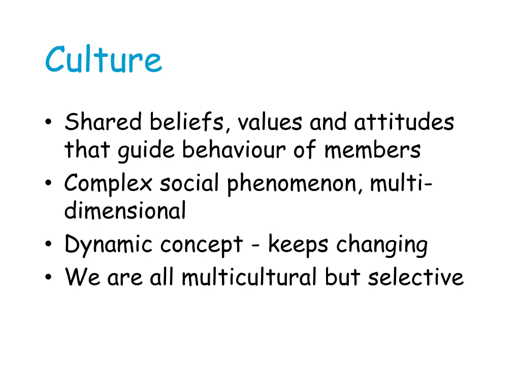 culture 1