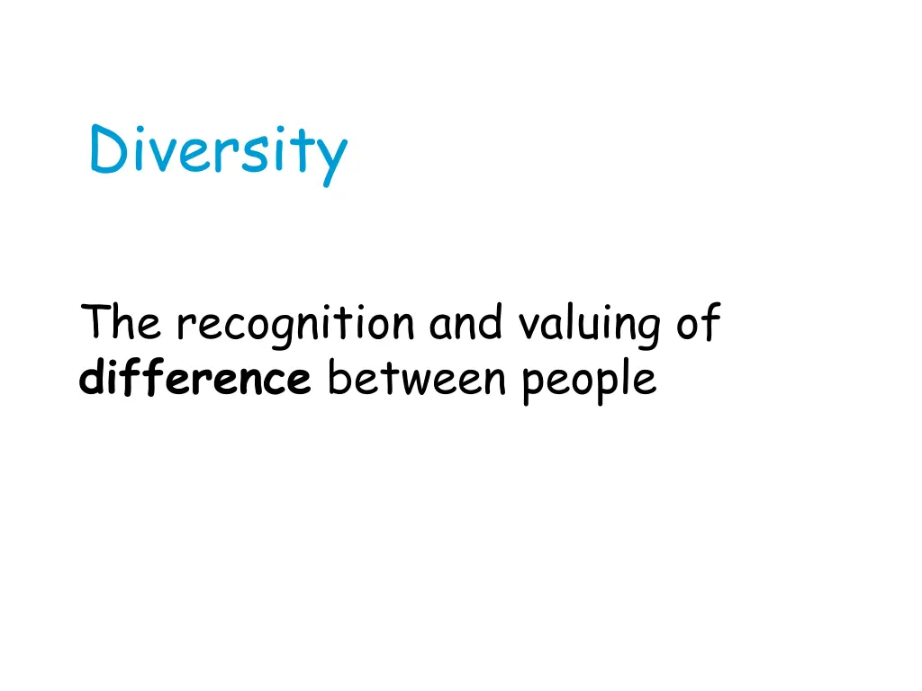 diversity