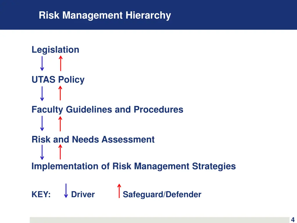 risk management hierarchy