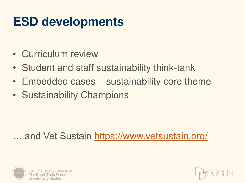 esd developments