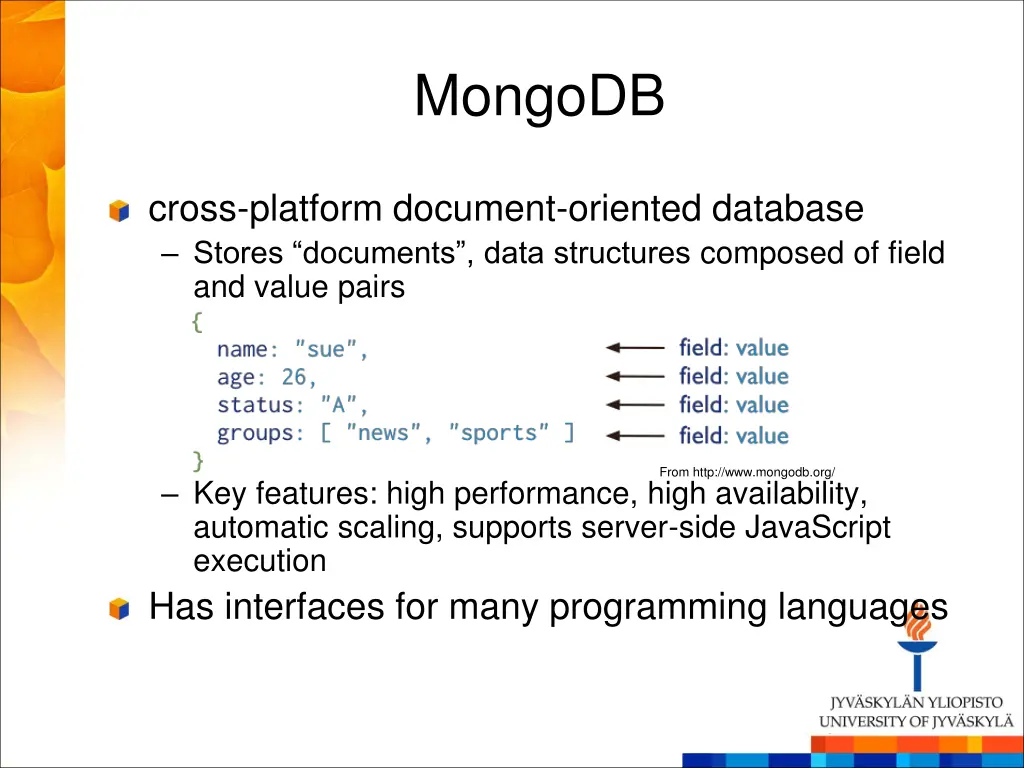 mongodb