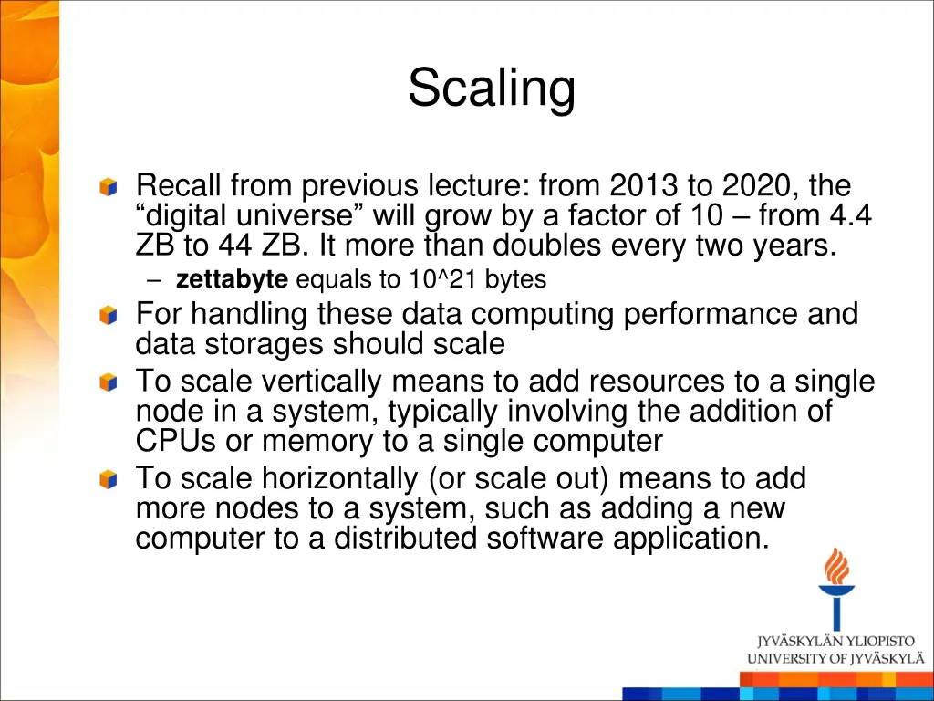 scaling