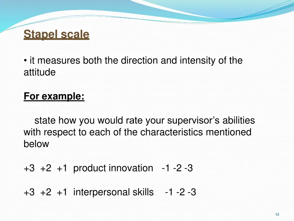 stapel scale