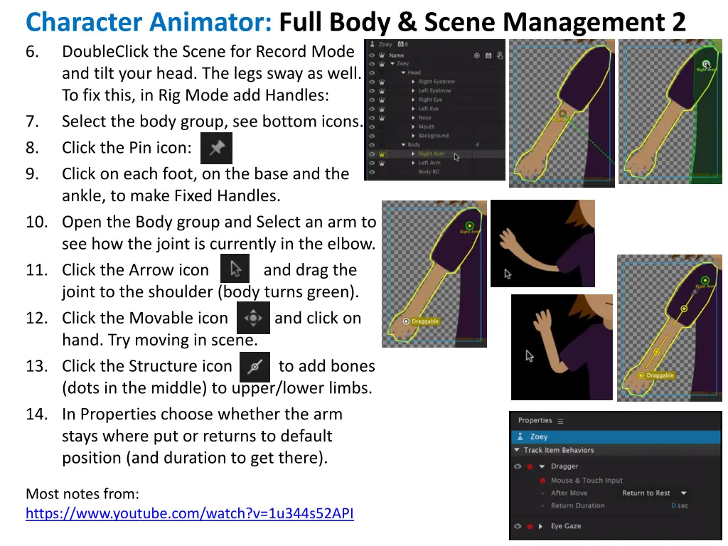 character animator full body scene management 2