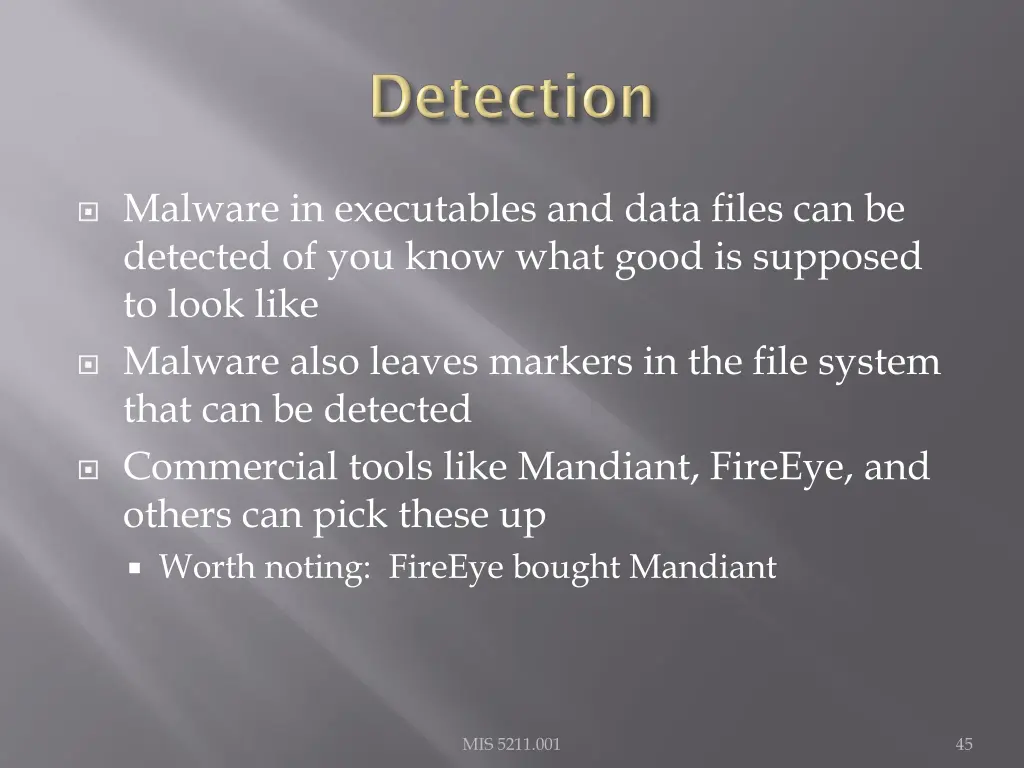 malware in executables and data files