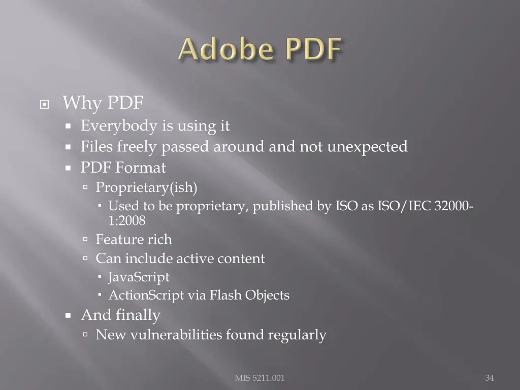 why pdf everybody is using it files freely passed