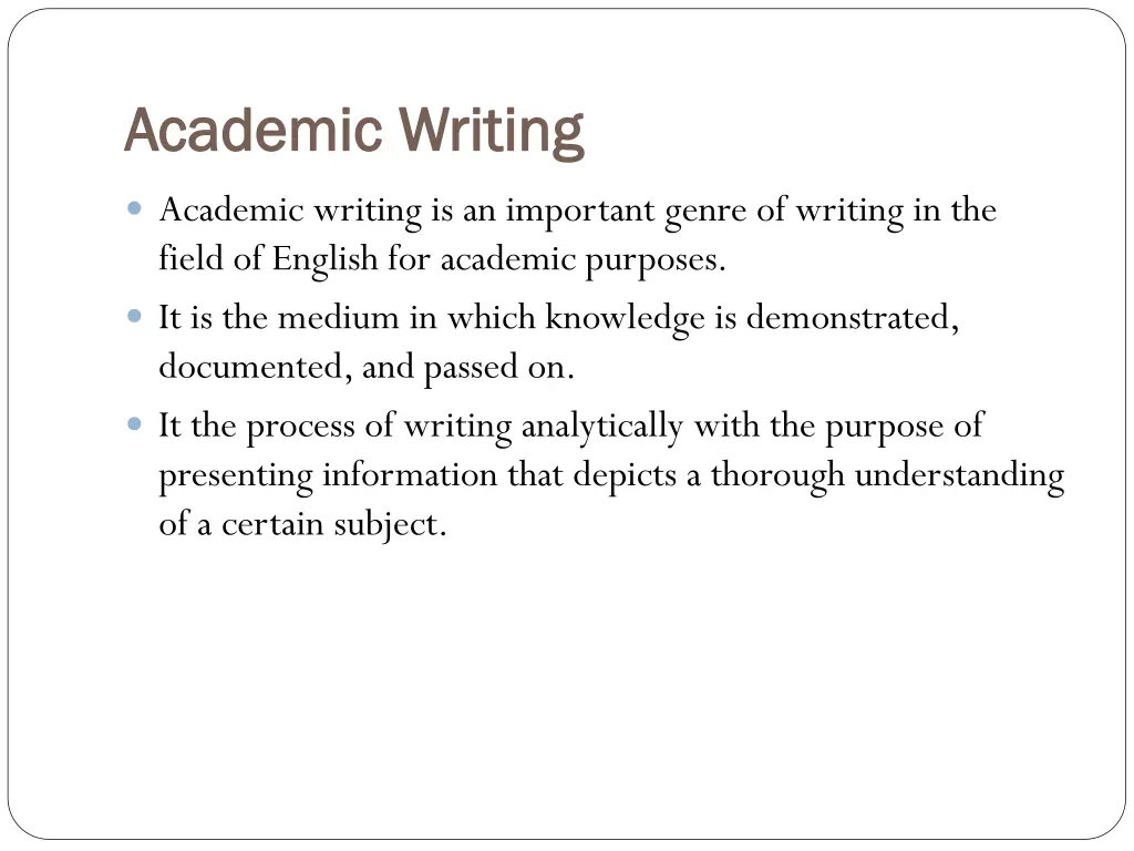 academic writing academic writing