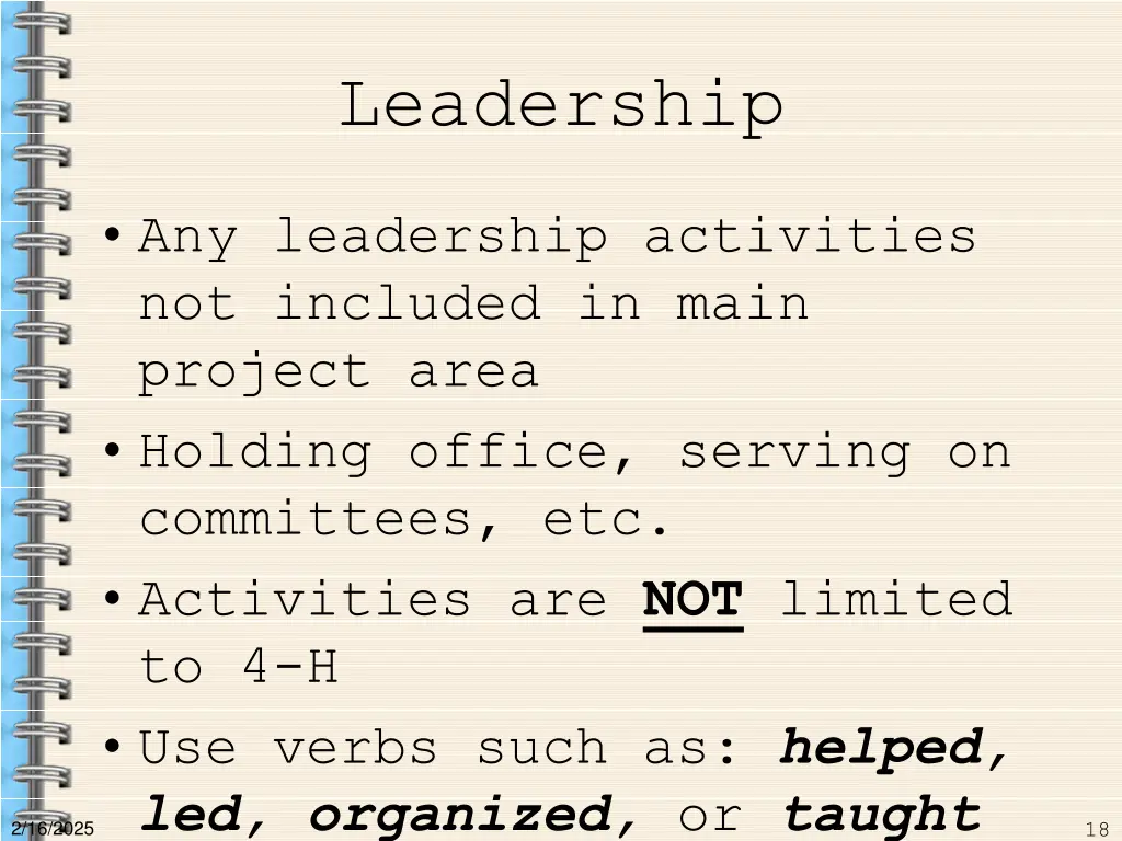 leadership