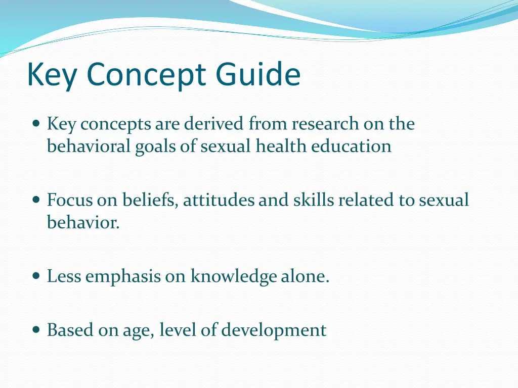 key concept guide