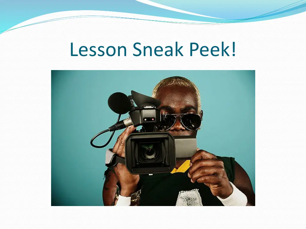 lesson sneak peek