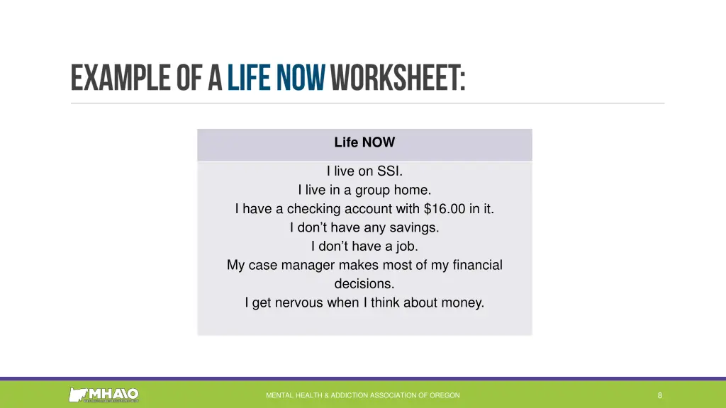 life now