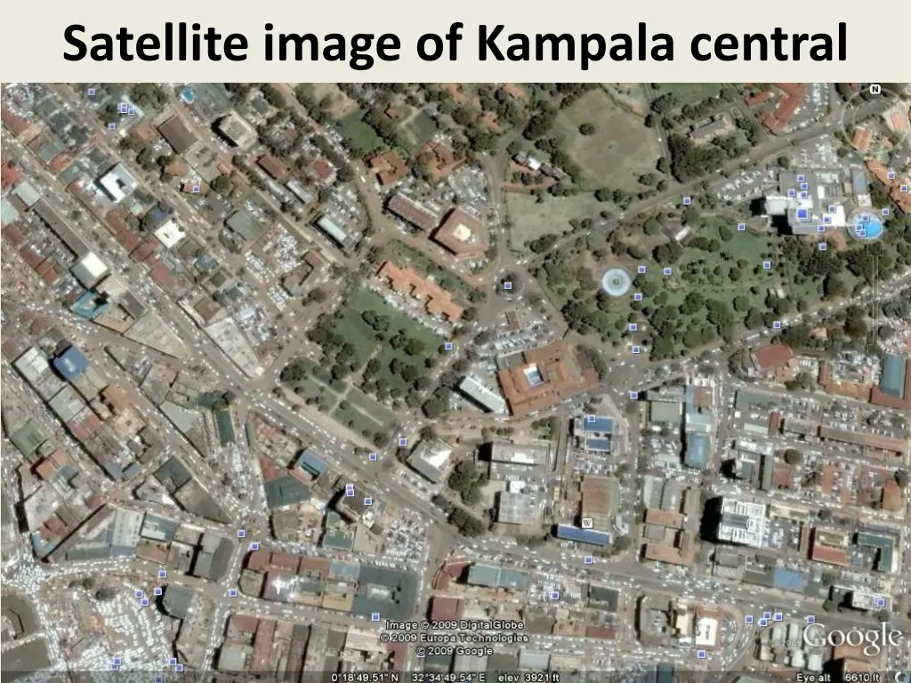 satellite image of kampala central