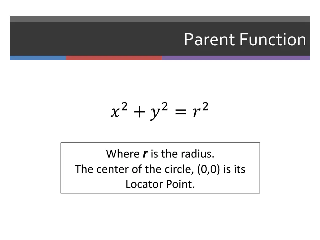 parent function