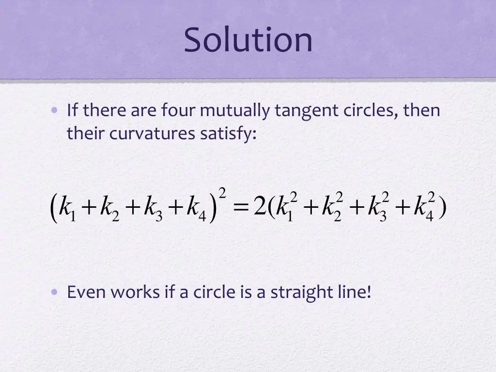 solution