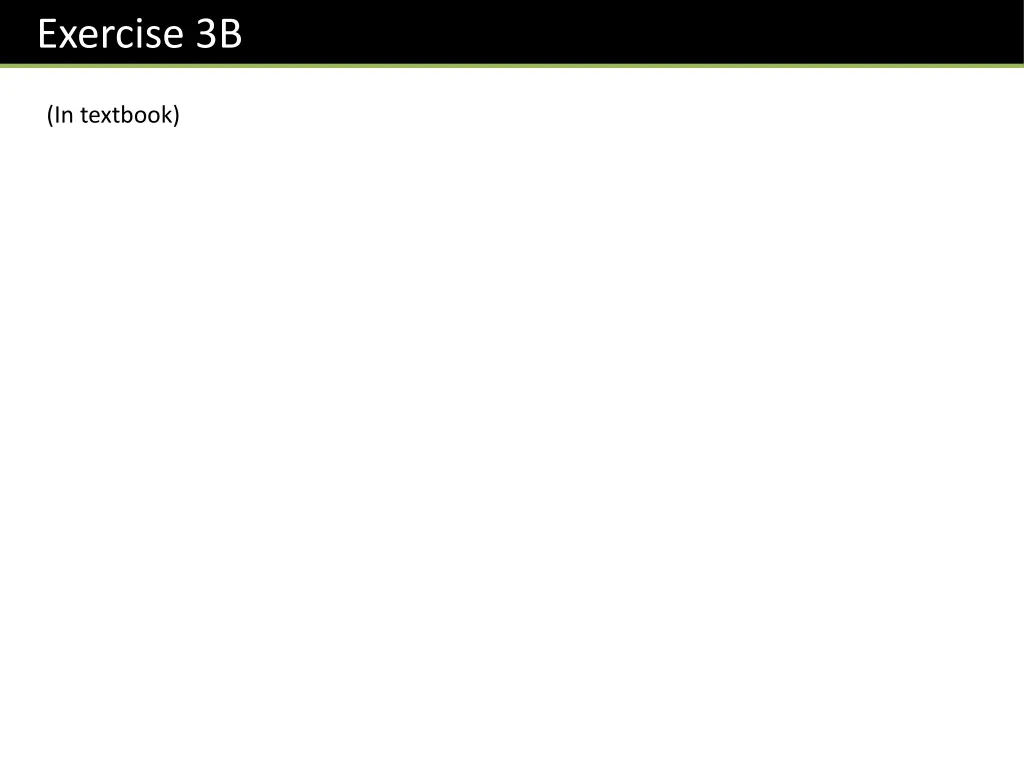 exercise 3b