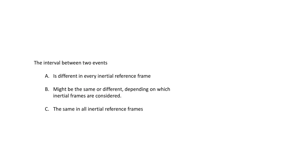 the interval between two events