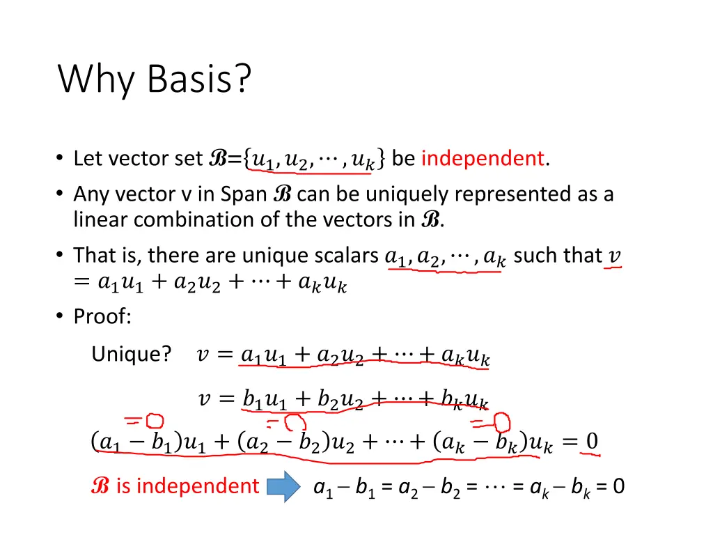 why basis