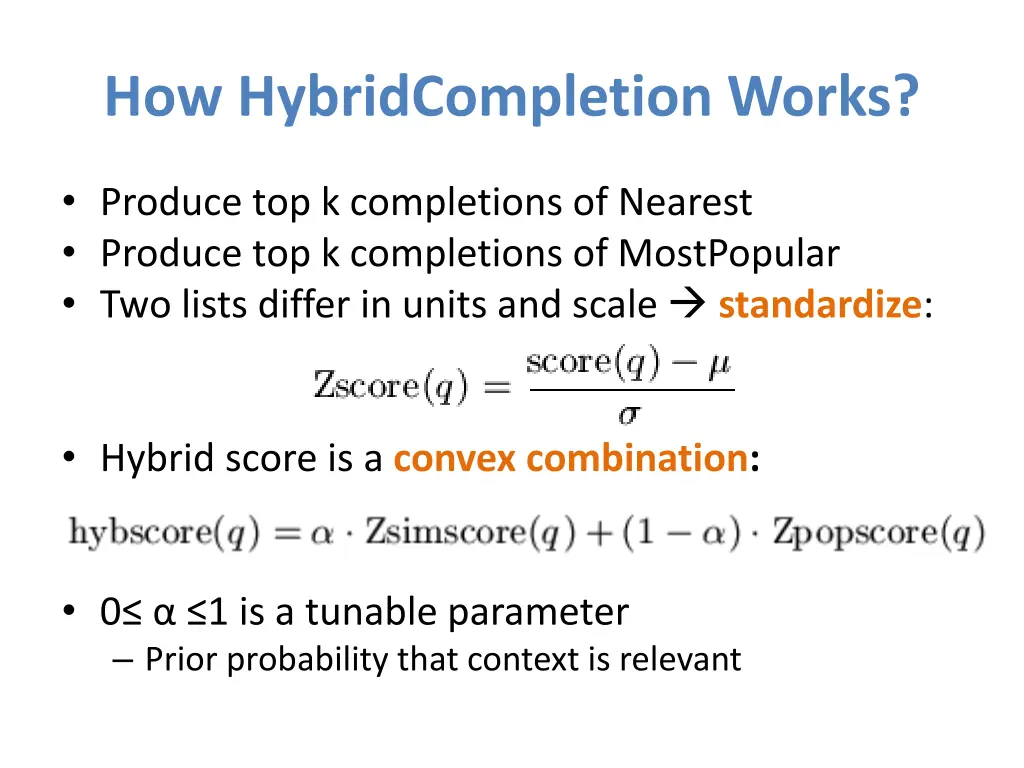 how hybridcompletion works